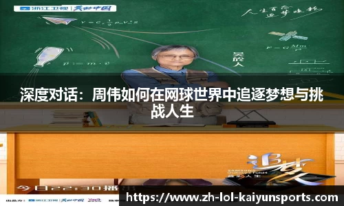 深度对话:周伟如何在网球世界中追逐梦想与挑战人生